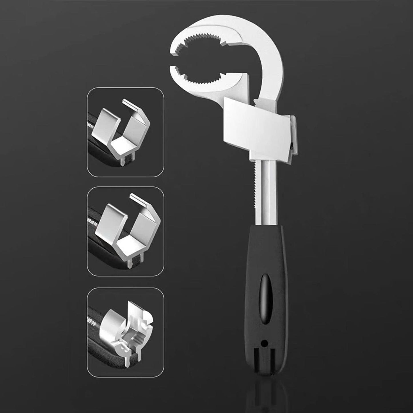 Universal Multi-Function Wrench for Faucet, Pipe & Sanitary Repairs